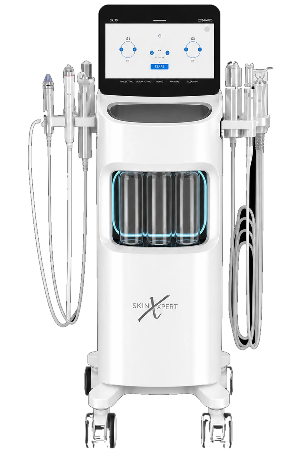 Machine SkinXpert BabySkin utilisée pour le protocole Hydraface